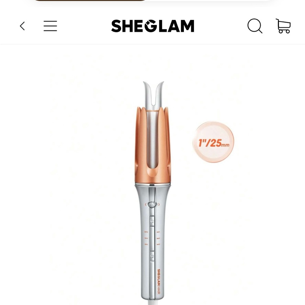 Sheglam Hair Curler - It-Curl One-Touch Instant Curler